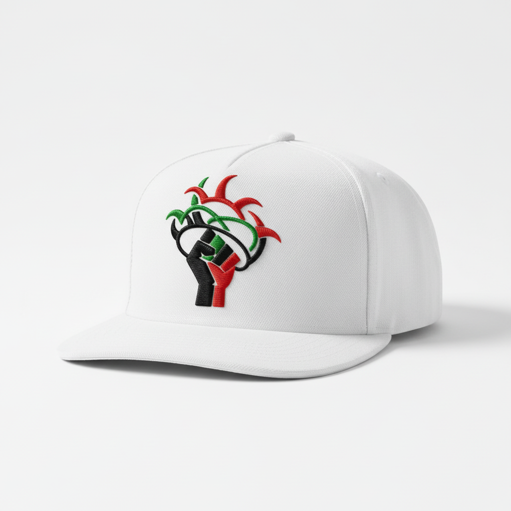 Crown of Power White Snapback
